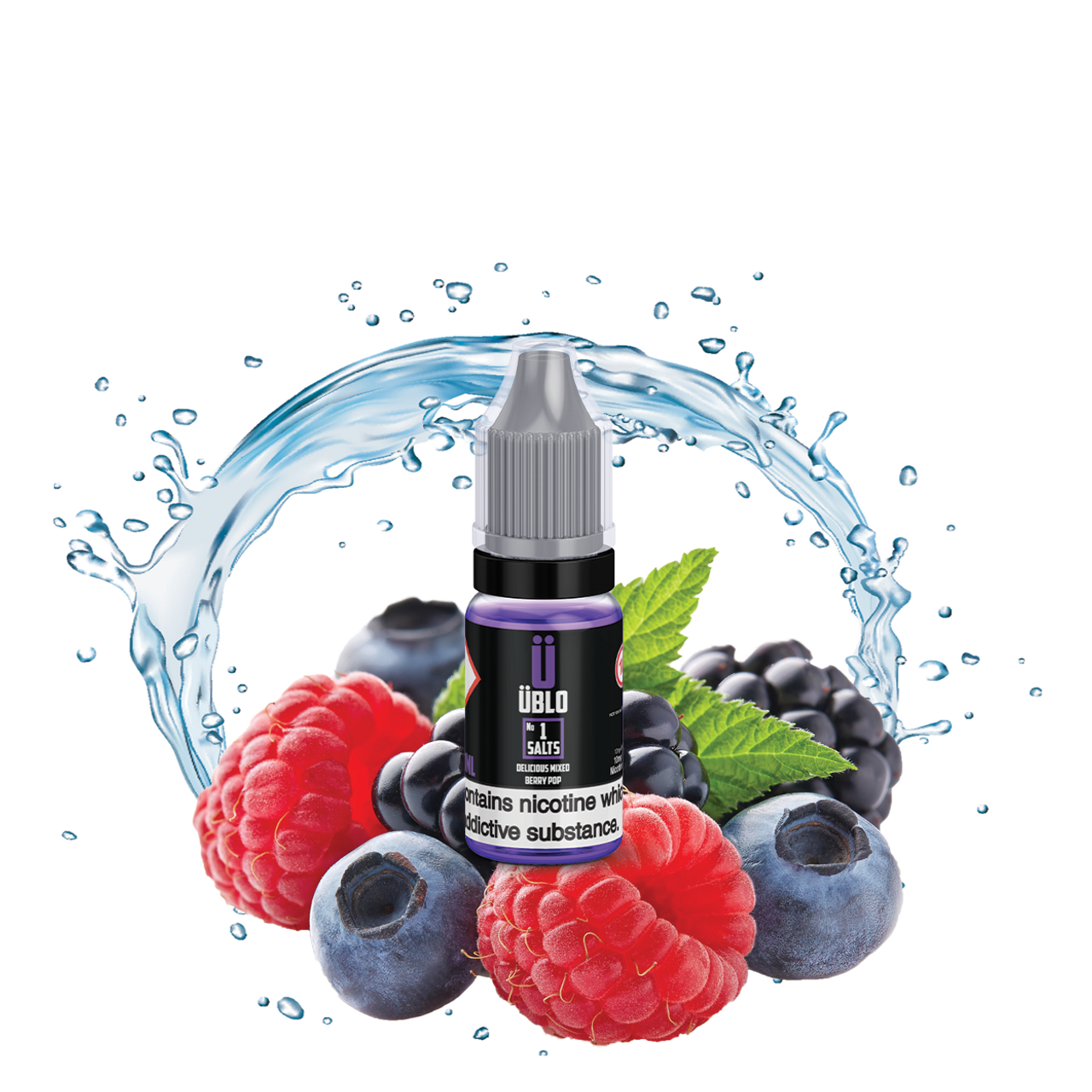 Nic Salt ELiquid with a choice of nicotine content 10Mg or 20Mg. Ublo UK