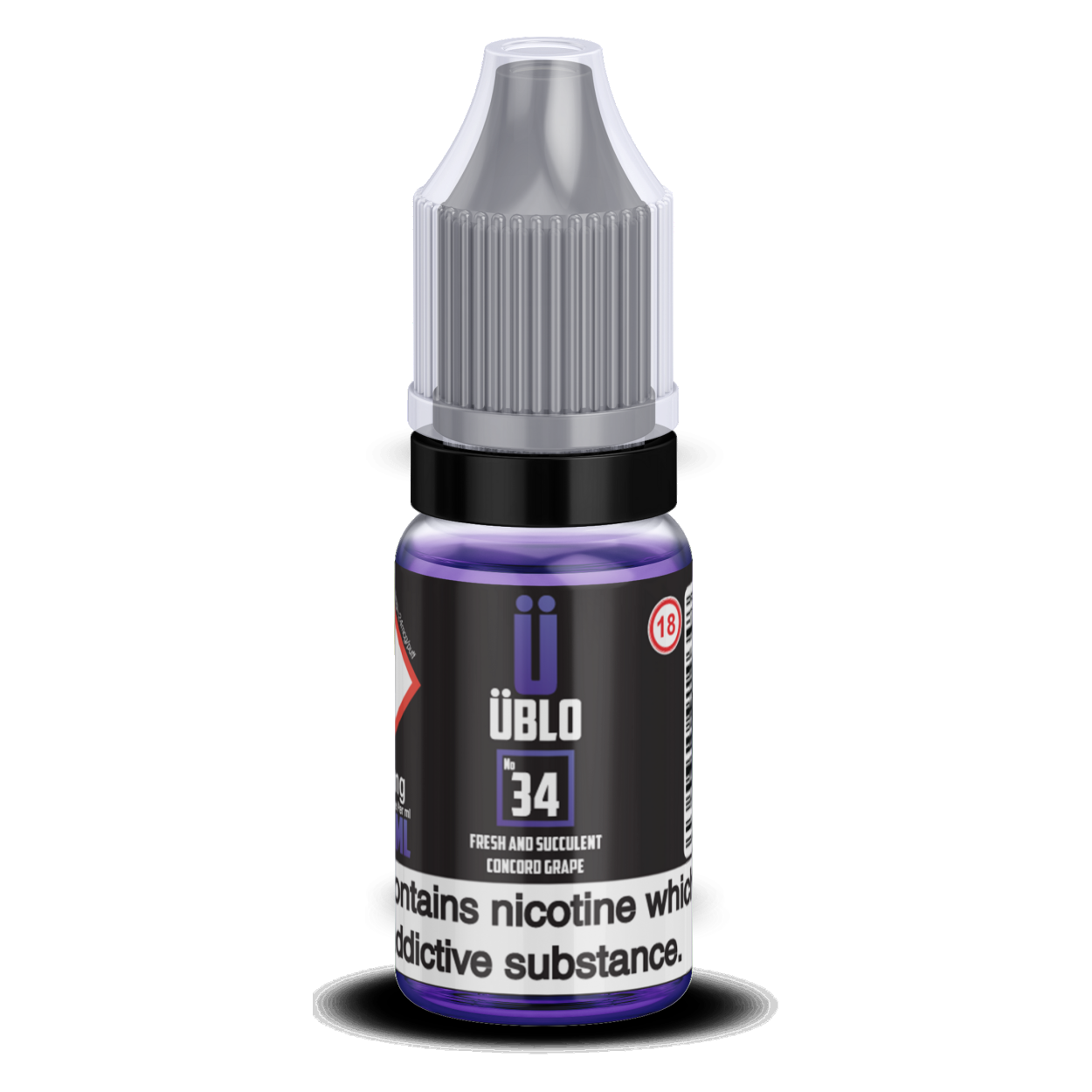 ÜBLO No34 10ml. Concord Grape