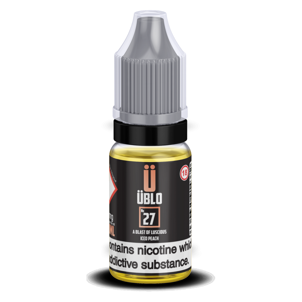 ÜBLO No27 10ml. Luscious Iced Peach