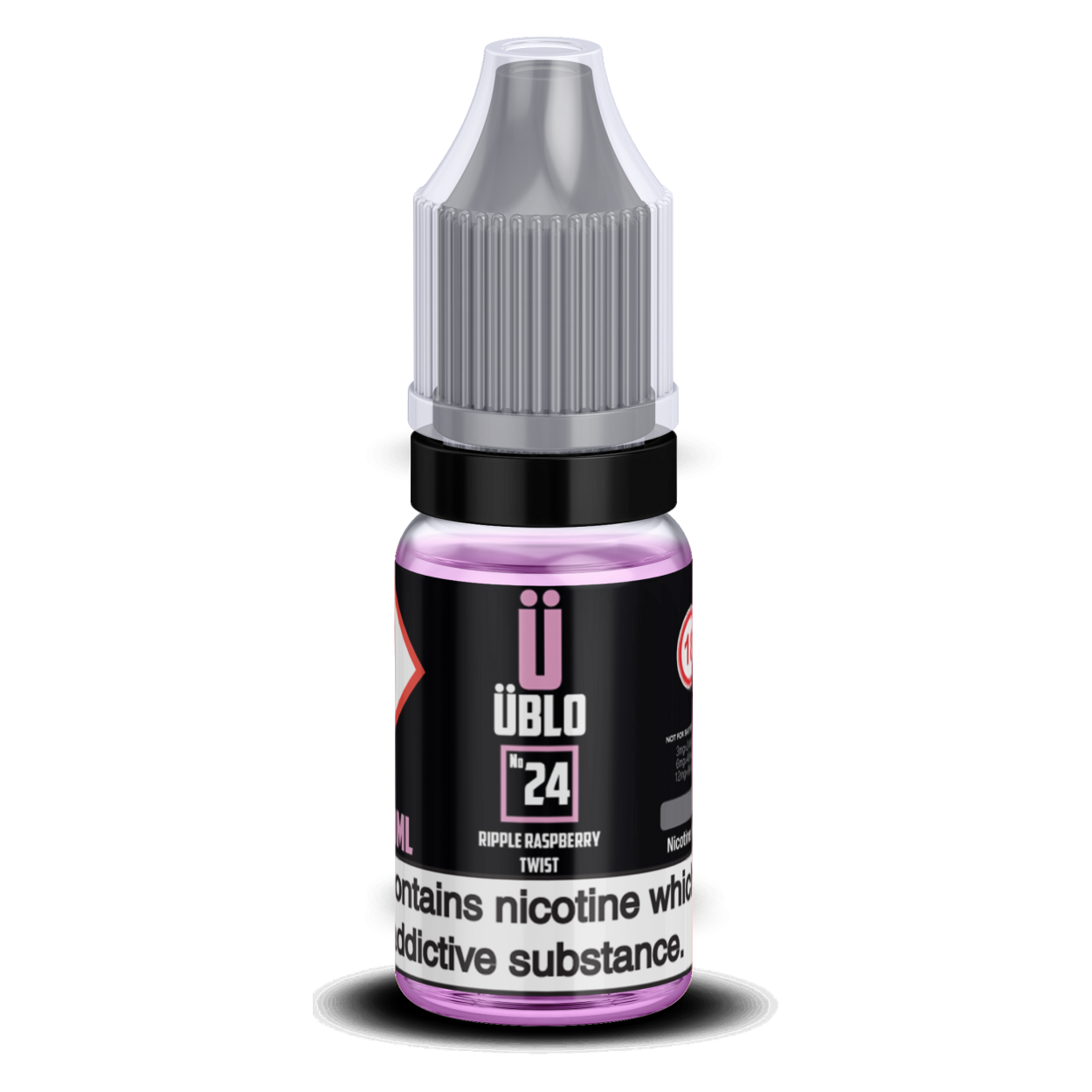 ÜBLO No24 10ml. Ripple Raspberry Twist