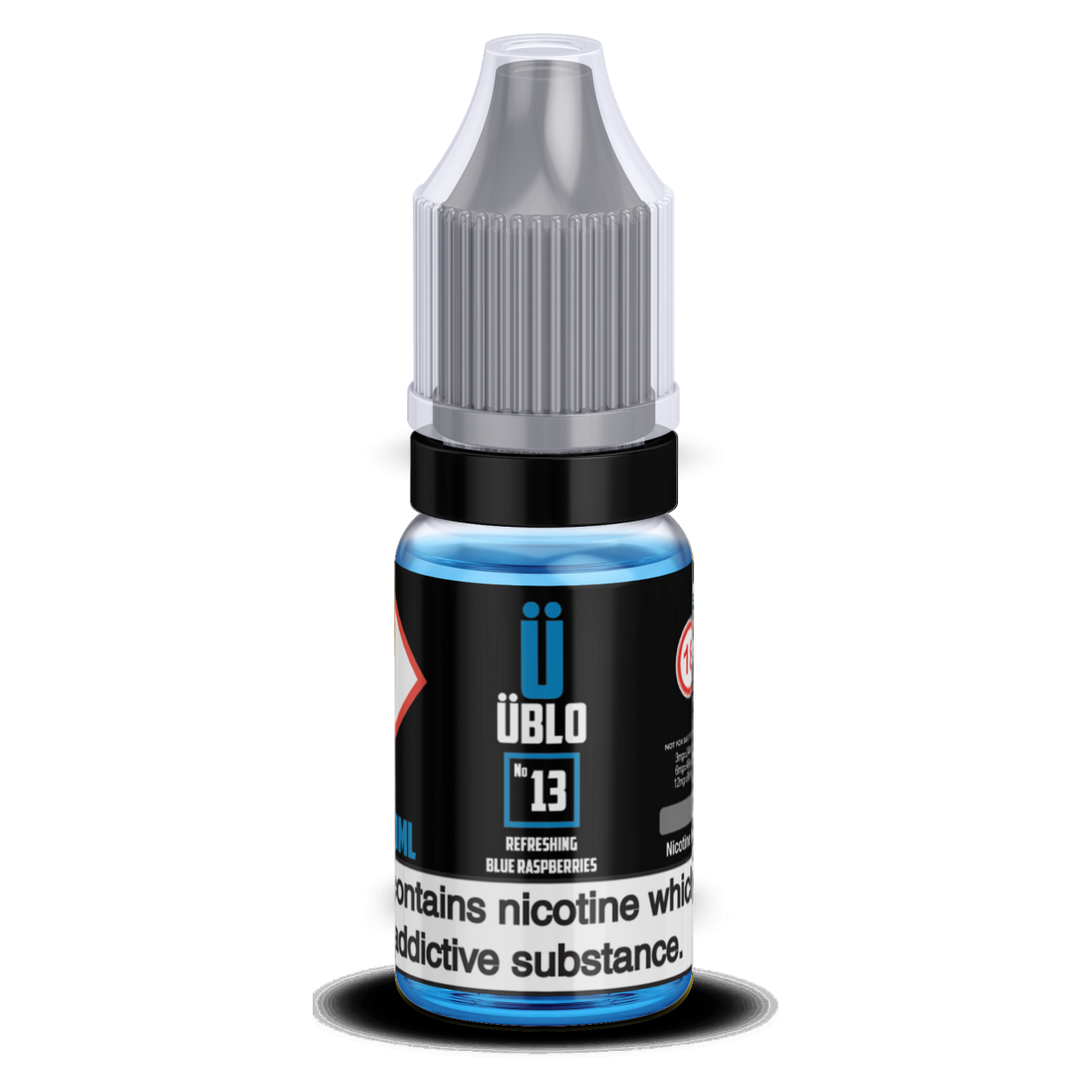 ÜBLO No13 10ML. Refreshing Blue Raspberries