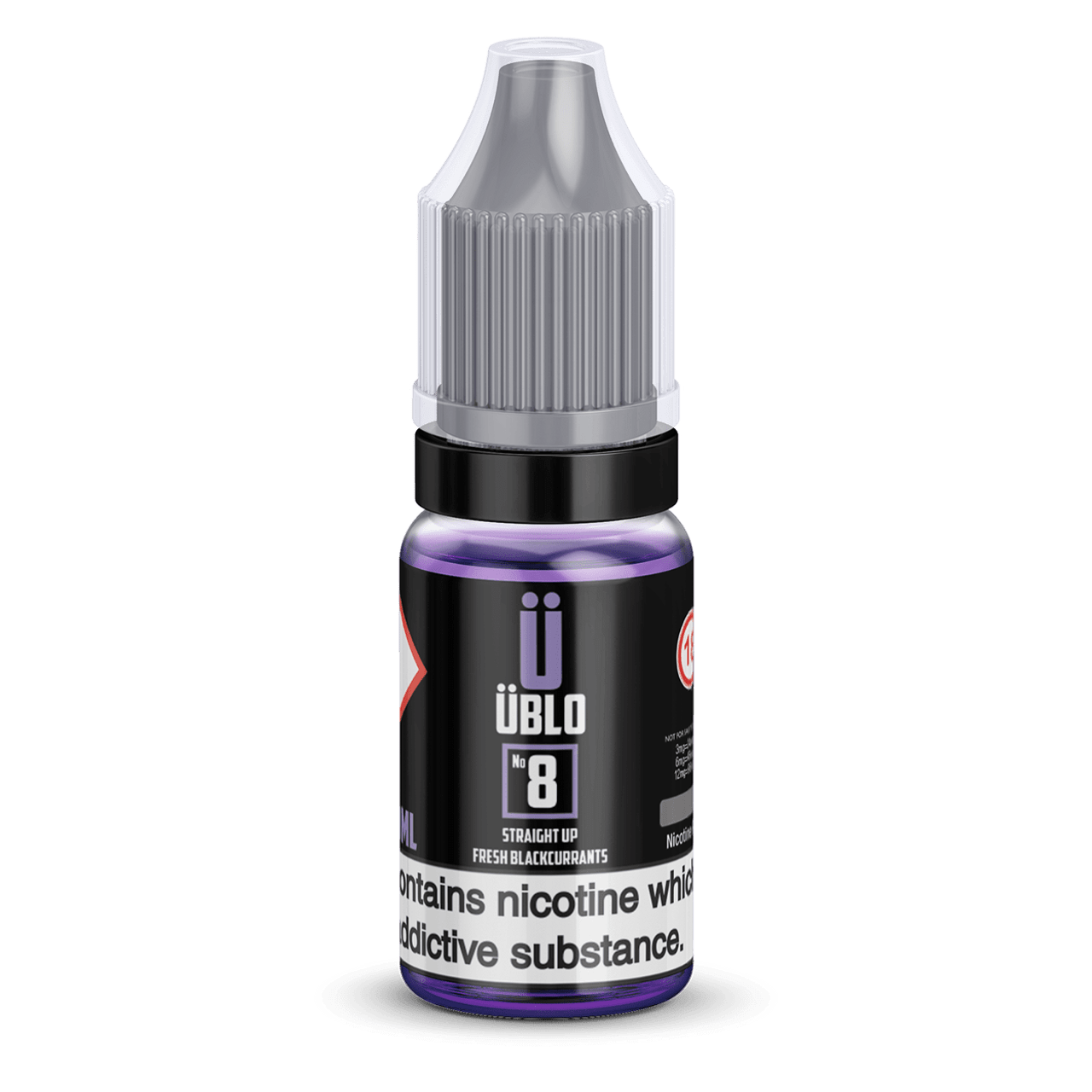 ÜBLO No8 10ml. Fresh Blackcurrants