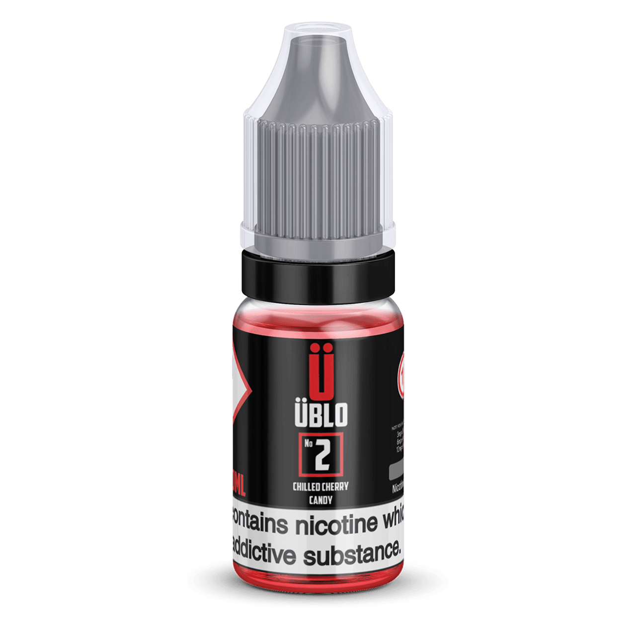 E-Liquid No2 10ml Single Bottle Chilled Cherry Candy