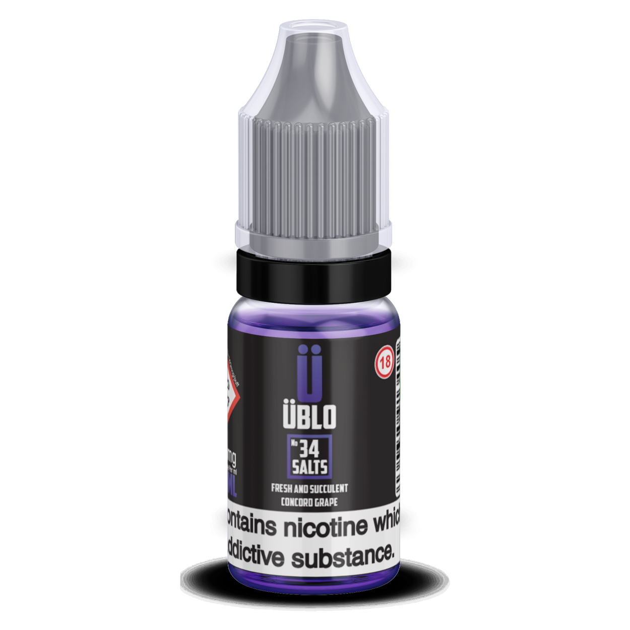 UBLO No34 - Concord Grape Nic Salt
