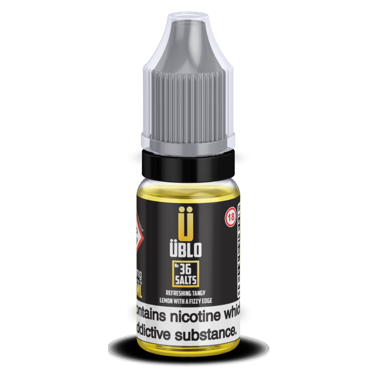UBLO No36 - Tangy Lemon Fizzy Edge Nic Salt