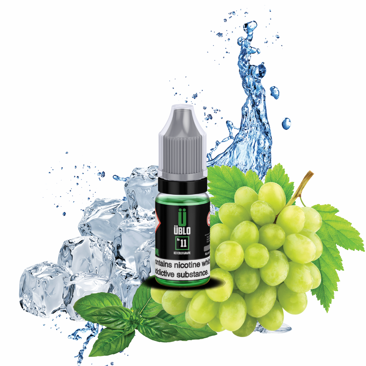 E-Liquid No11 10ml Ice Cold Grape
