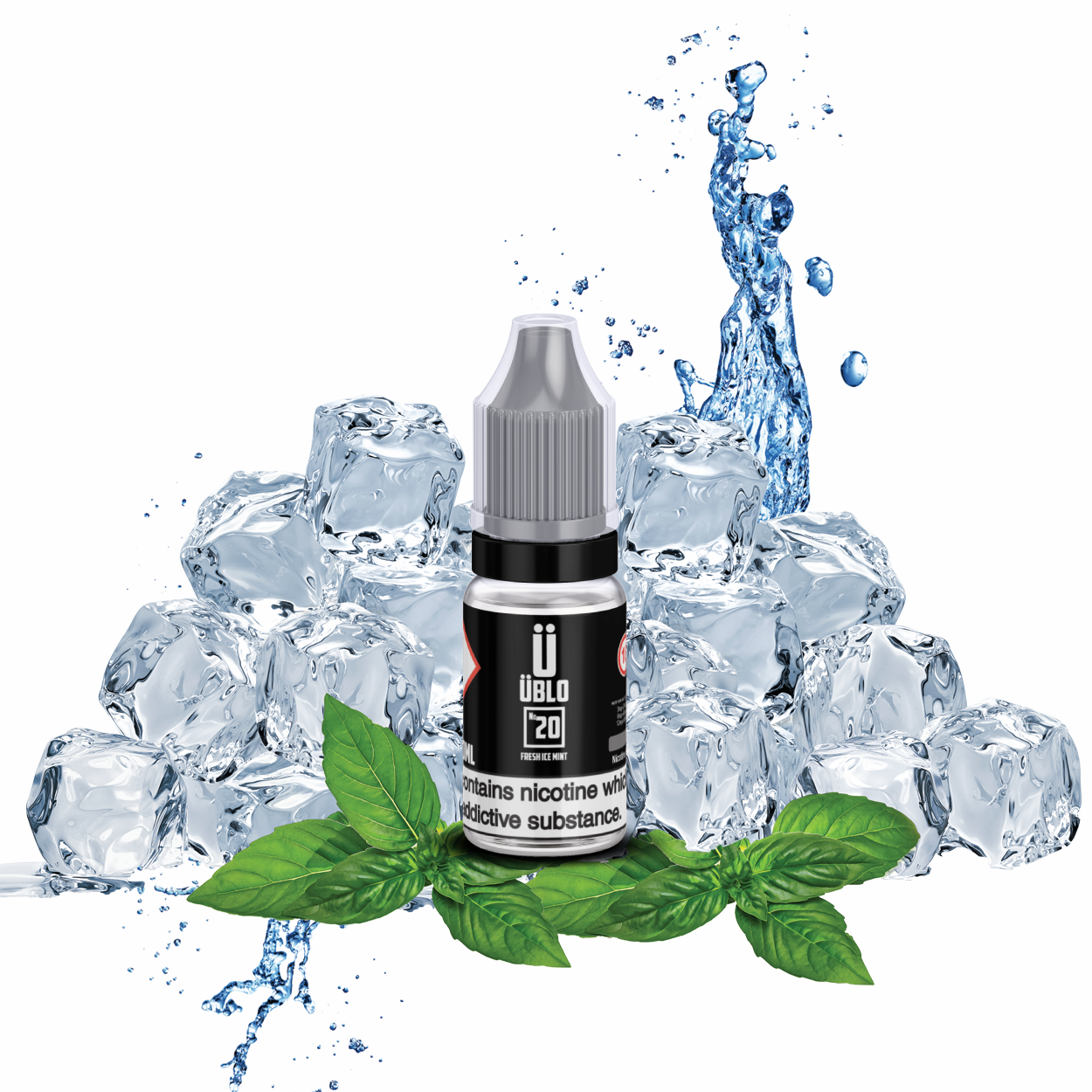 E-Liquid No20 10ml Fresh Ice Mint