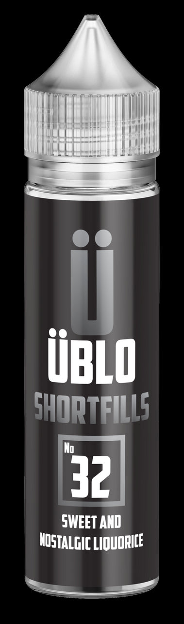 ÜBLO Short fill – No32 Sweet Nostalgic Liquorice 60ML