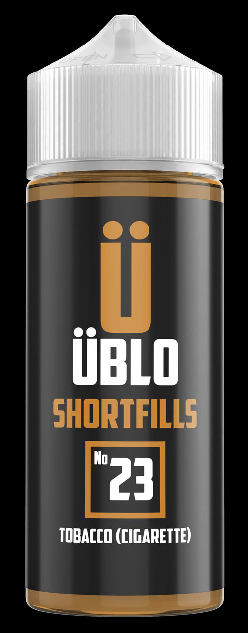 ÜBLO Shortfill – No23 Cigarette Tobacco 120ML