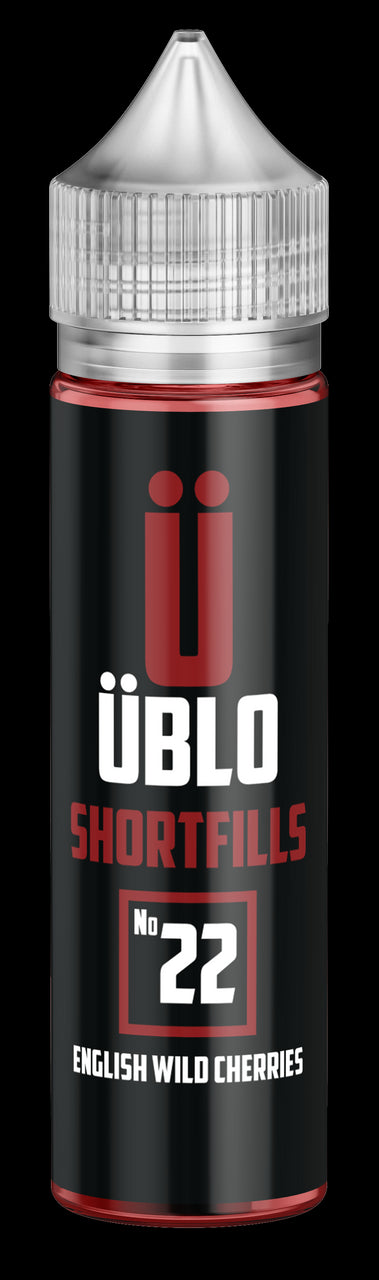 ÜBLO Shortfill – No22 English Wild Cherries 60ML