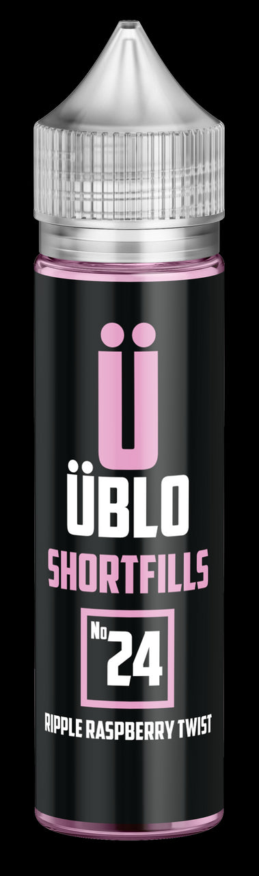 ÜBLO Shortfill – No24 Ripple Raspberry Twist 60ML