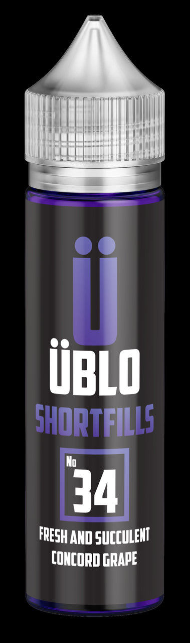 ÜBLO Short fill – No34 Concord Grape 60ML