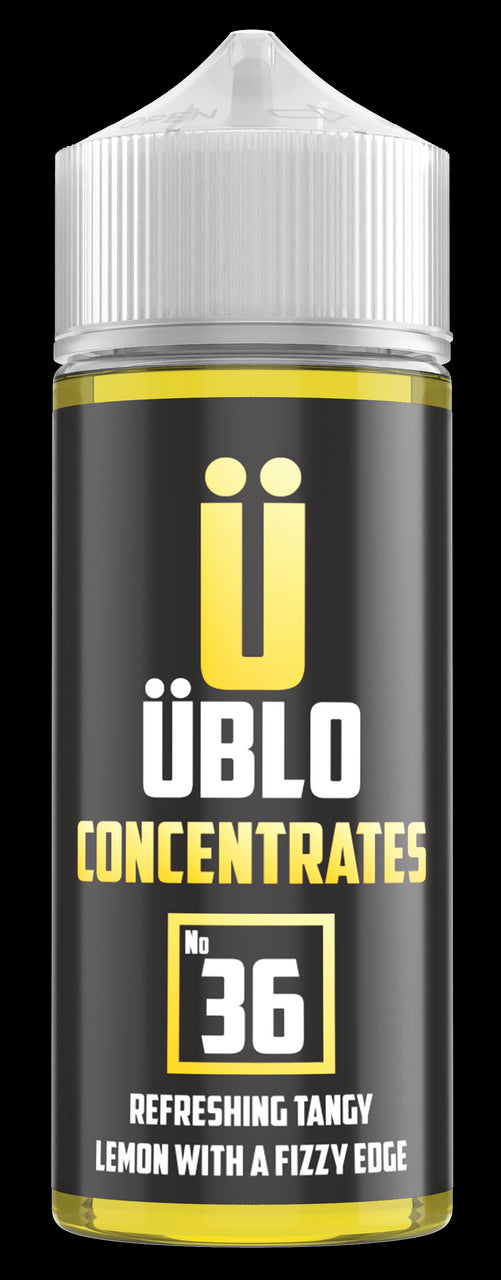 Üblo No36 Concentrate Tangy Lemon Fizzy Edge 100ML