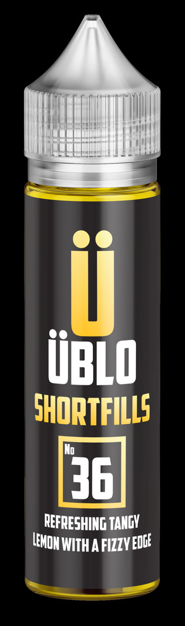 ÜBLO Short fill – No36 Tangy Lemon Fizzy Edge 60ML