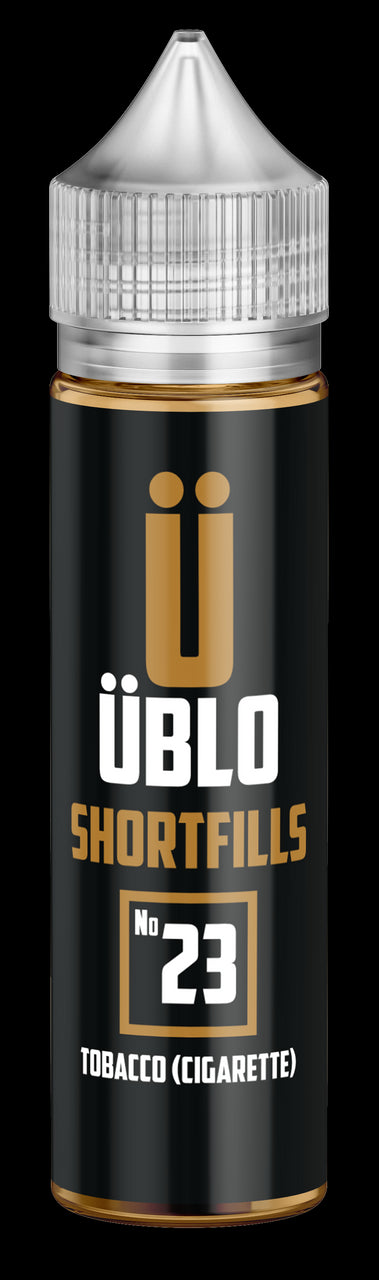 ÜBLO Shortfill – No23 Cigarette Tobacco 60ML