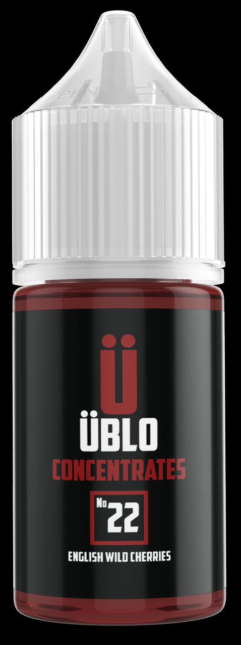 Üblo No22 Concentrate English Wild Cherries 30ML