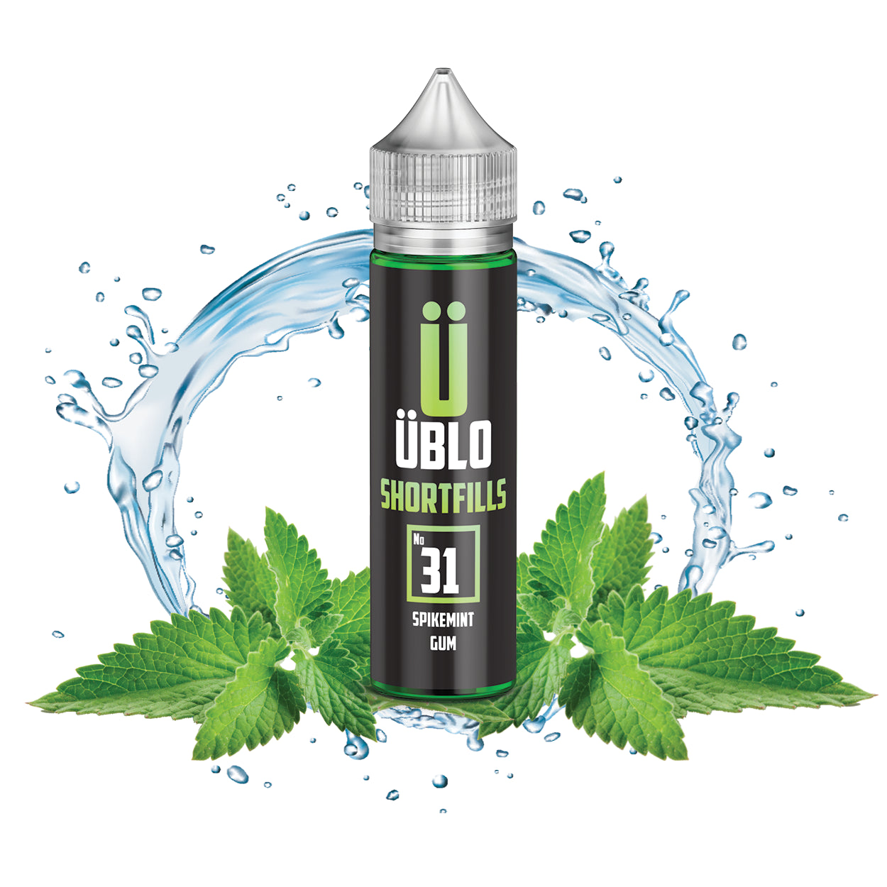 Shortfill E-liquid – No31 Spikemint Gum 60ML