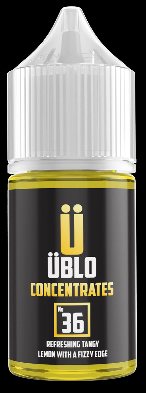 Üblo No36 Concentrate Tangy Lemon Fizzy Edge 30ML
