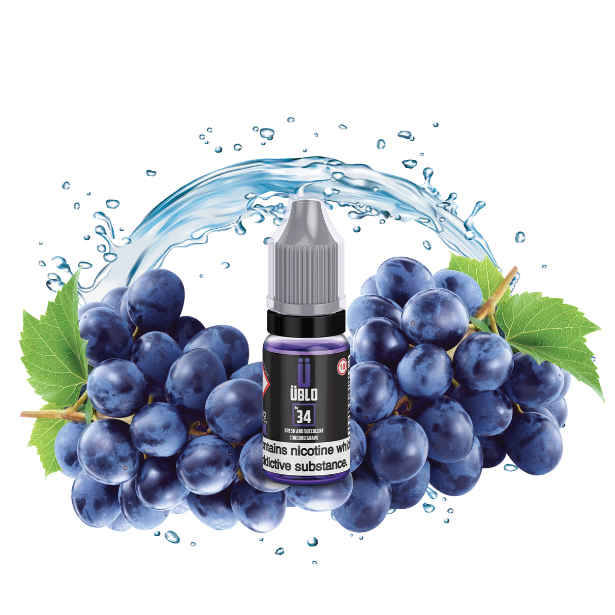 ÜBLO No34 10ml. Concord Grape