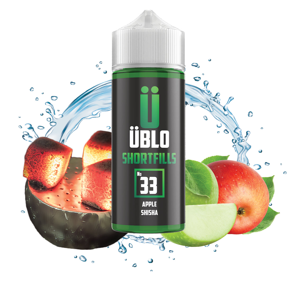 Shortfill E-liquid – No33 Apple Shisha 120ML