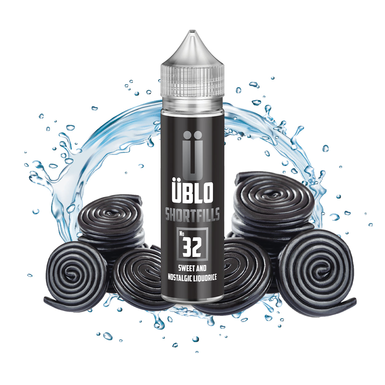 Shortfill E-liquid – No32 Sweet Nostalgic Liquorice 60ML