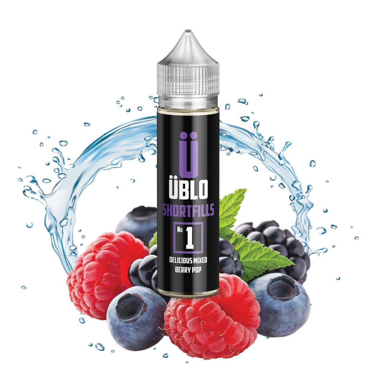 Shortfill E-liquid No1 Delicious Mixed Berry Pop 60ML Ublo UK Shortfill E-liquid No1 Delicious Mixed Berry Pop 60ML Ublo UK