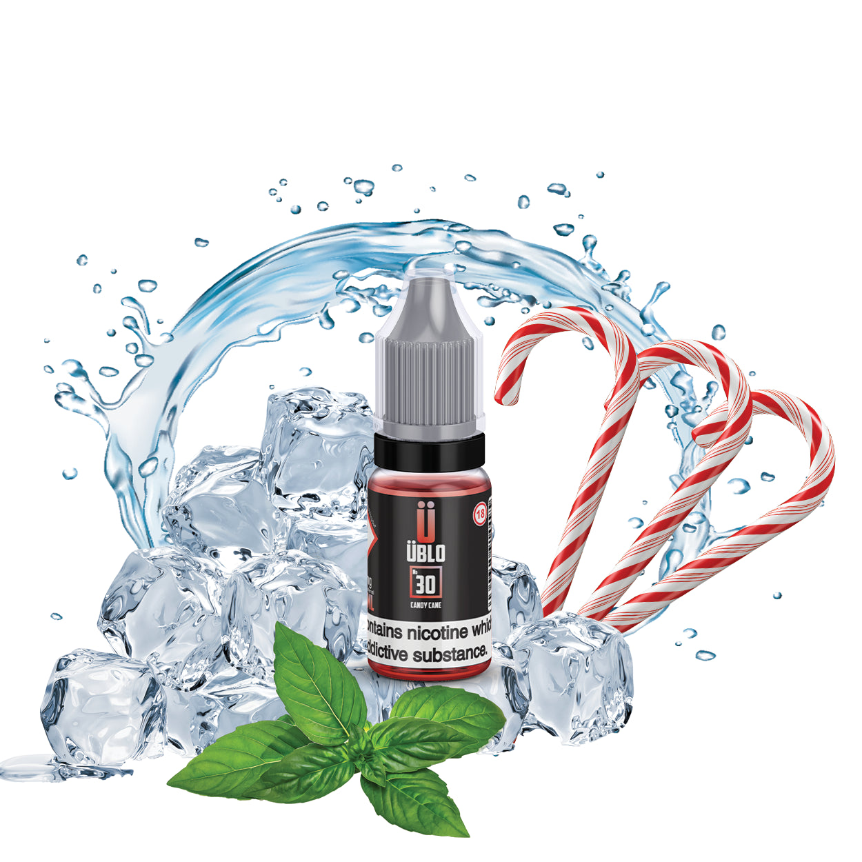E-Liquid No30 10ml Candy Cane