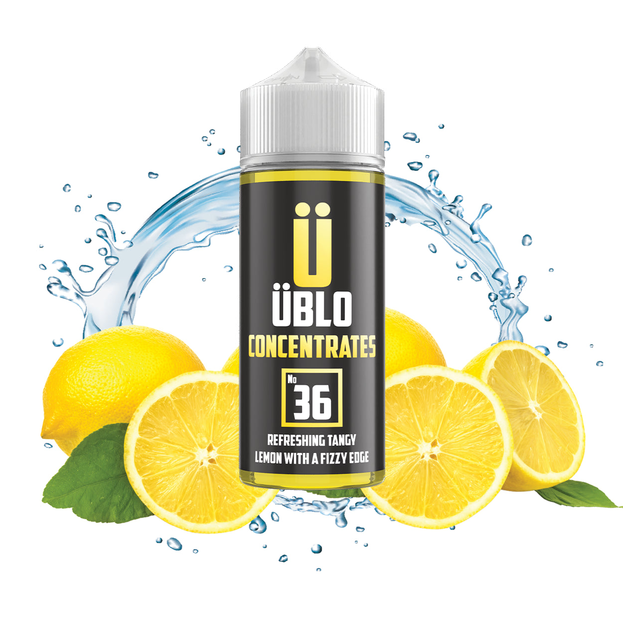 Üblo No36 Concentrate Tangy Lemon Fizzy Edge 100ML