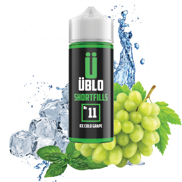 ÜBLO Shortfill – No11 Ice Cold Grape 120ML