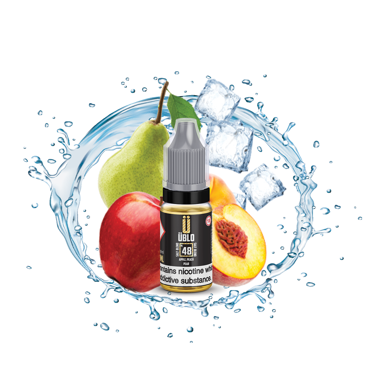 No48 Apple Peach Pear Nic Salt