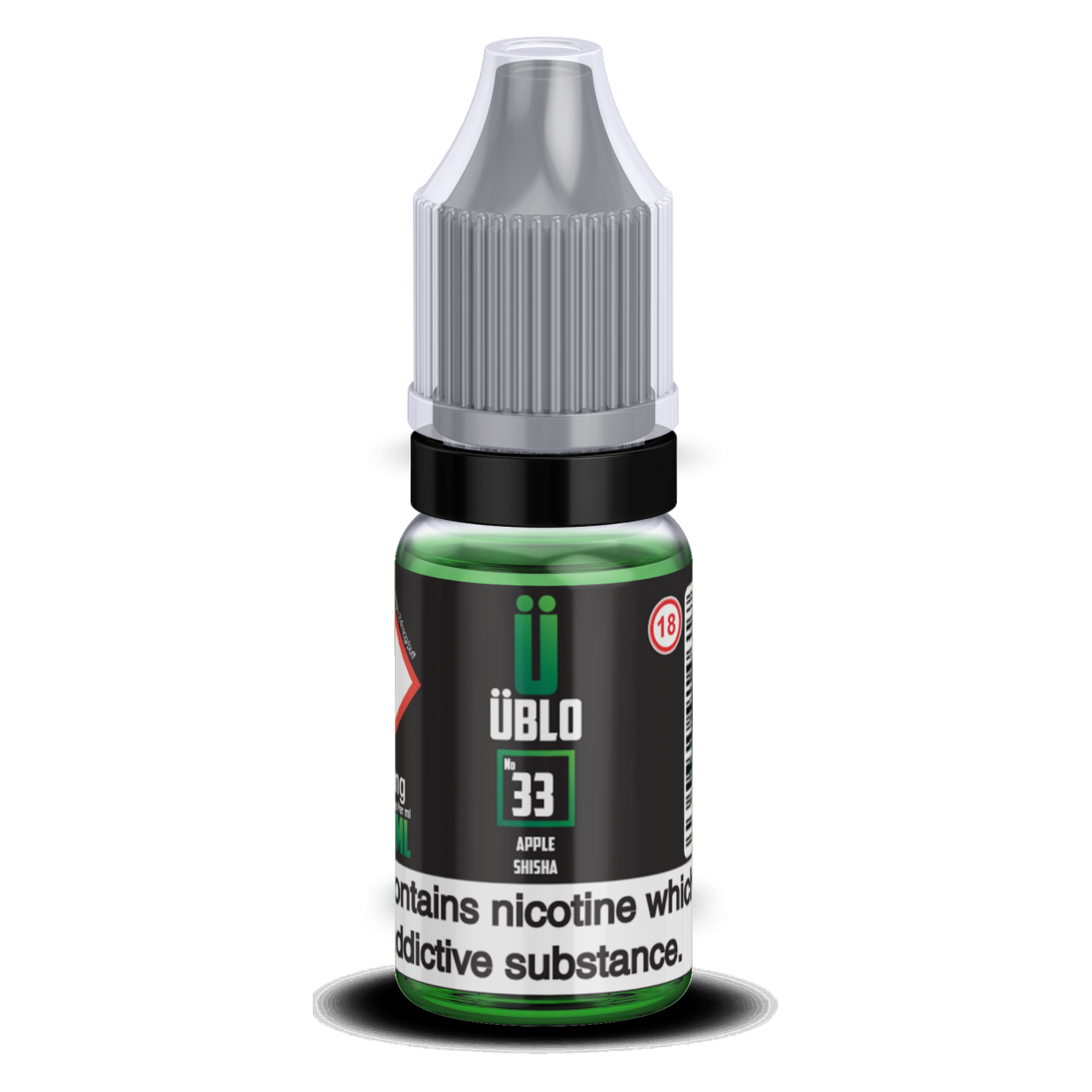 ÜBLO No33 10ml. Apple Shisha