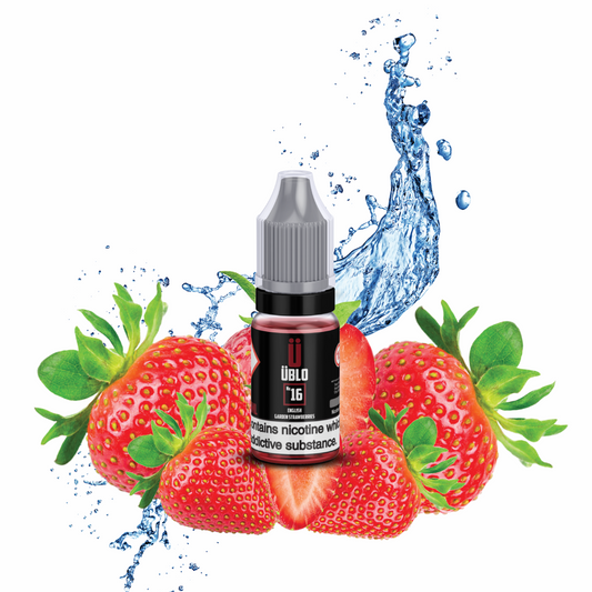 E-Liquid No16 10ml English Garden Strawberries
