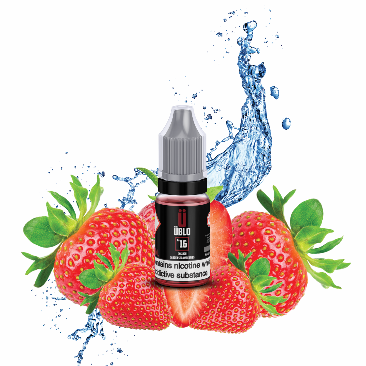 E-Liquid No16 10ml English Garden Strawberries