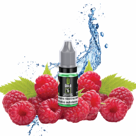 E-Liquid No6 10ml Candied Raspberries With Surprise Centre