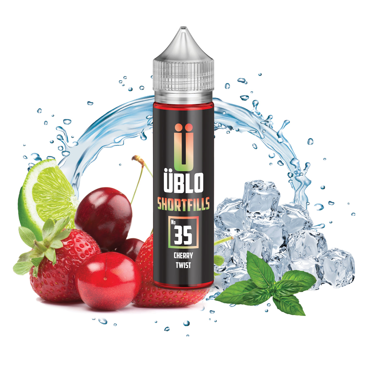Shortfill E-liquid – No35 Cherry Twist 60ML