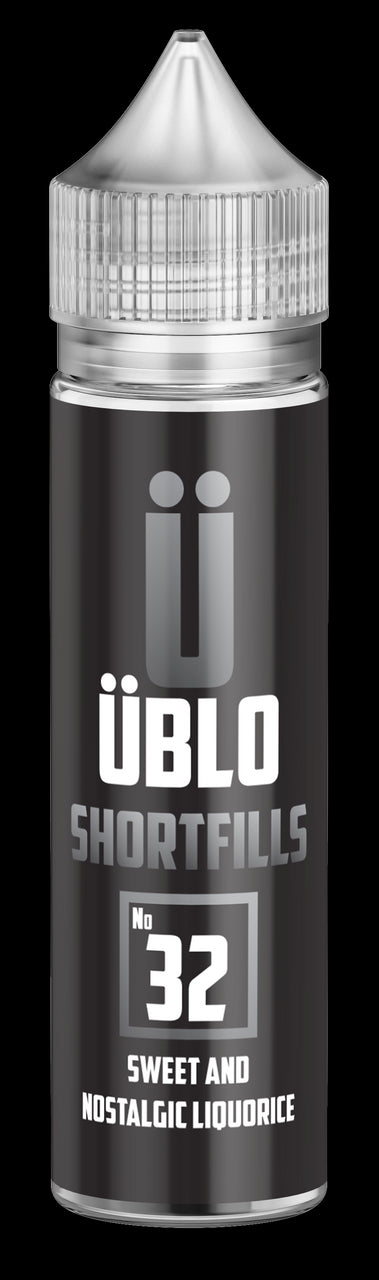 ÜBLO Short fill – No32 Sweet Nostalgic Liquorice  60ML
