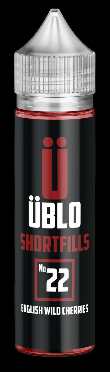ÜBLO Shortfill – No22  English Wild Cherries 60ML