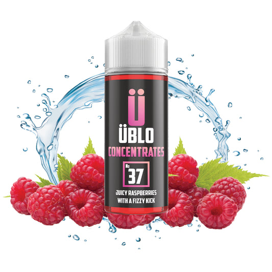 E-liquid Flavour No37 Concentrate Juicy Raspberries Fizzy Kick 100ML