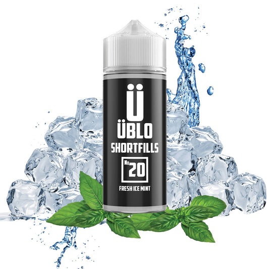 Shortfill E-liquid – No20 Fresh Ice Mint 120ML
