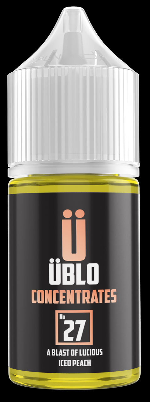 Üblo No27 Concentrate Luscious Iced Peach 30ML