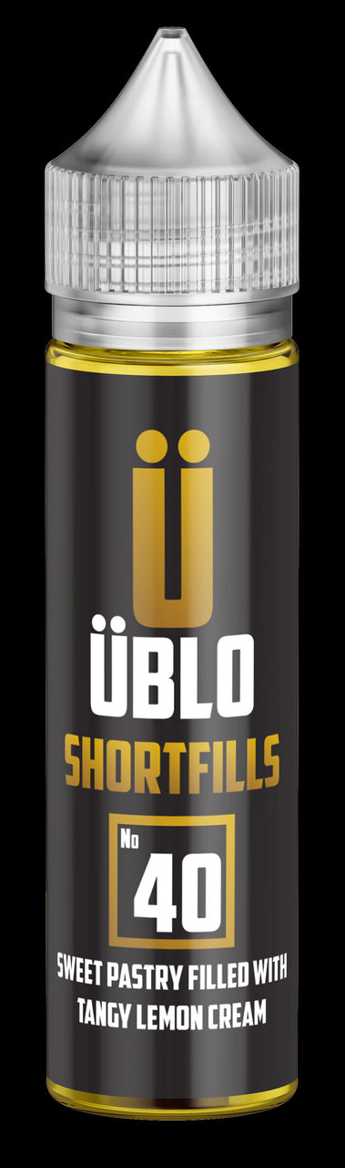 ÜBLO Short fill – No40 Sweet Pastry Tangy Lemon Cream 60ML