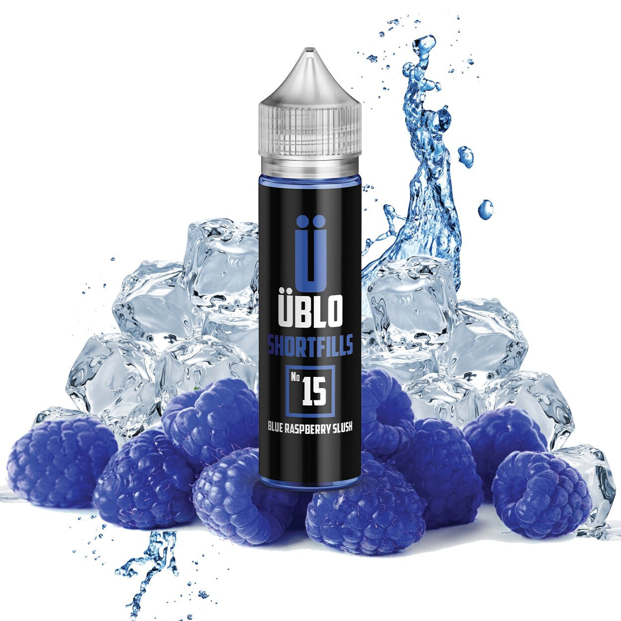 Shortfill E-liquid – No15 Blue Raspberry Slush 60ML