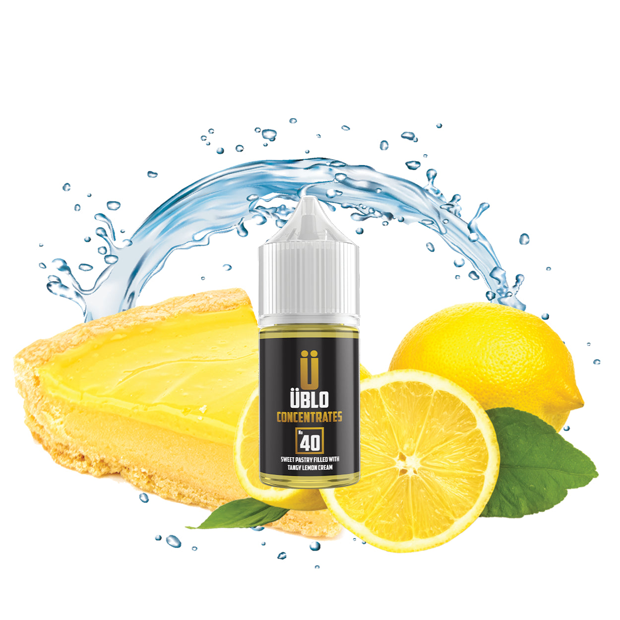 E-liquid Flavour No40 Concentrate Sweet Pastry Tangy Lemon Cream 30ML