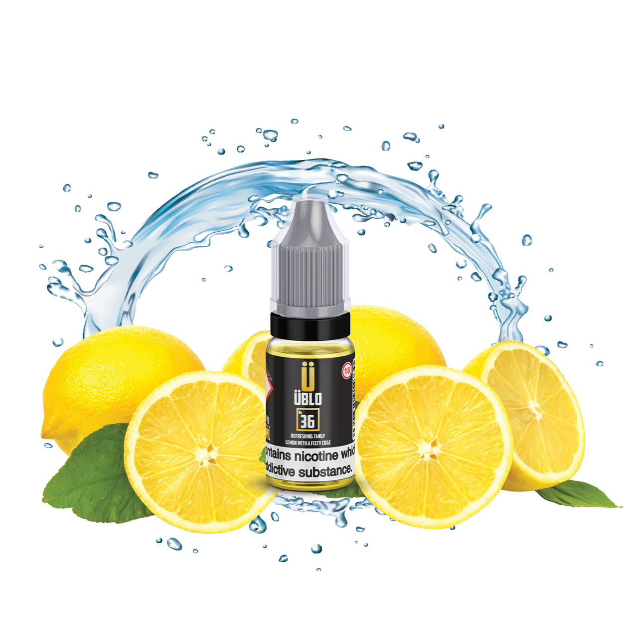 E-Liquid No36 10ml Tangy Lemon Fizzy Edge