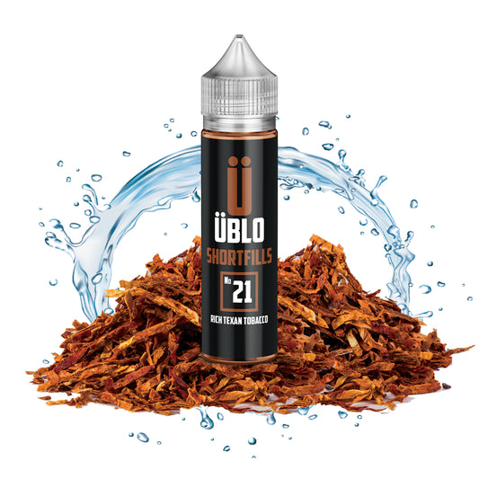 Shortfill E-liquid – No21 Rich Texan Tobacco 60ML