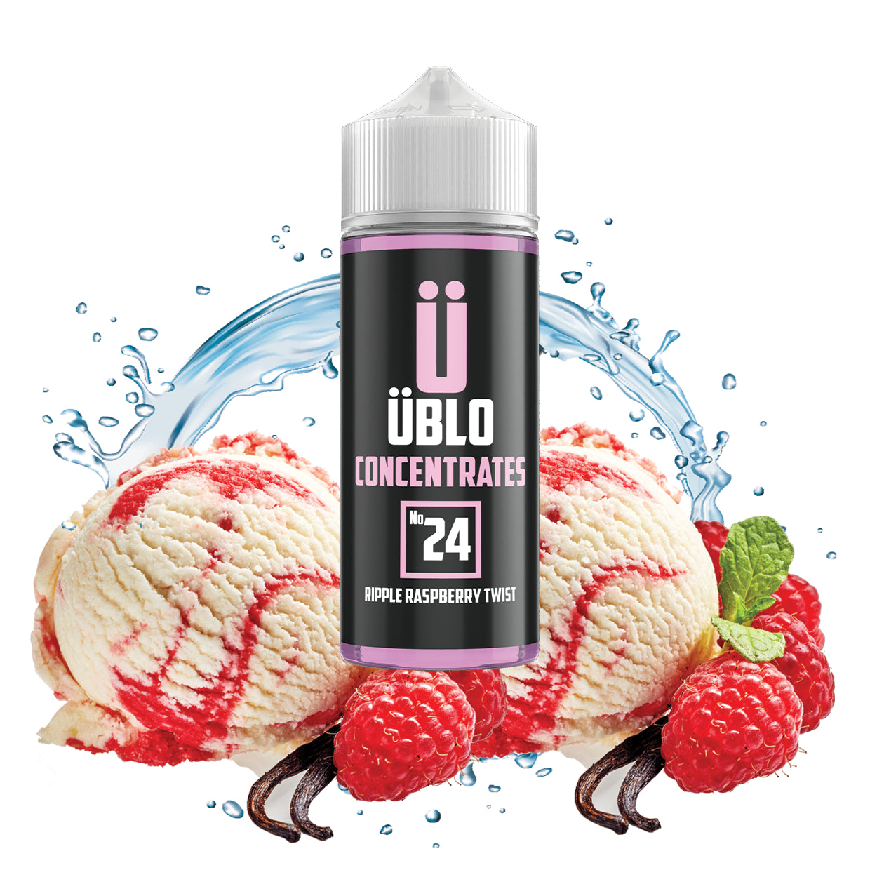 E-liquid Flavour No24 Concentrate Ripple Raspberry Twist 100ML
