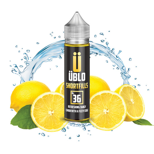 Shortfill E-liquid – No36 Tangy Lemon Fizzy Edge 60ML