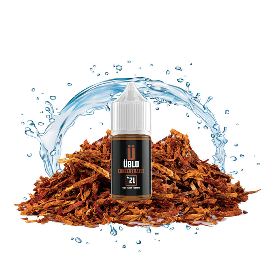 E-liquid Flavour No21 Concentrate Rich Texan Tobacco 30ML