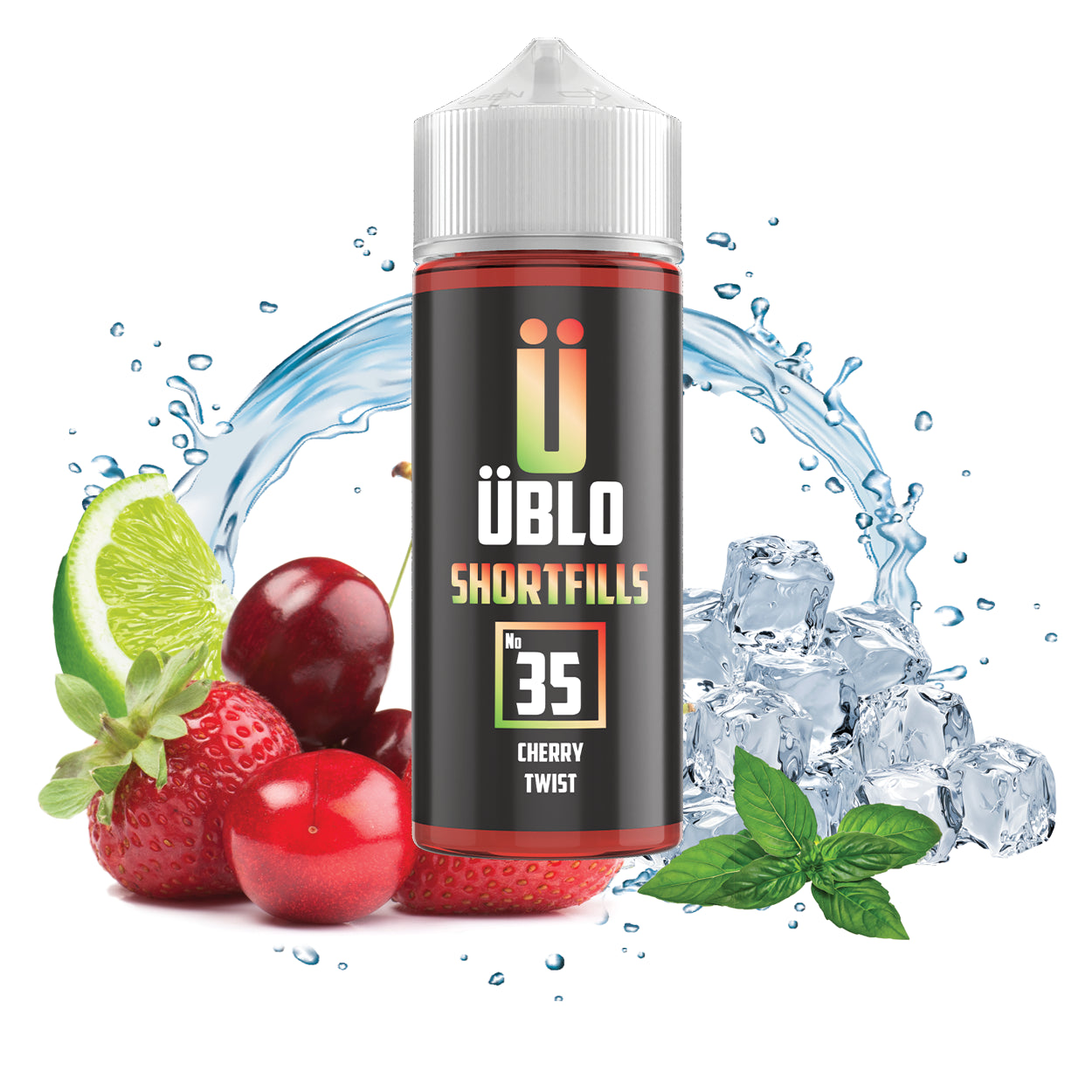Shortfill E-liquid – No35 Cherry Twist 120ML