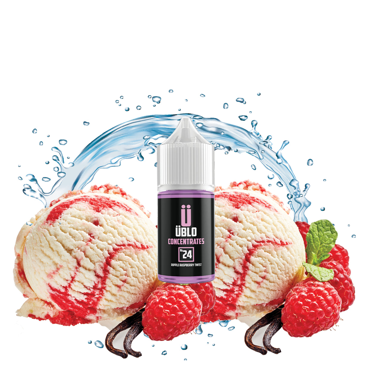 E-liquid Flavour No24 Concentrate Ripple Raspberry Twist 30ML